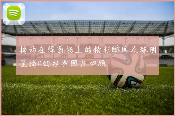 梅西在绿茵场上的精彩瞬间足球明星梅c的经典照片回顾
