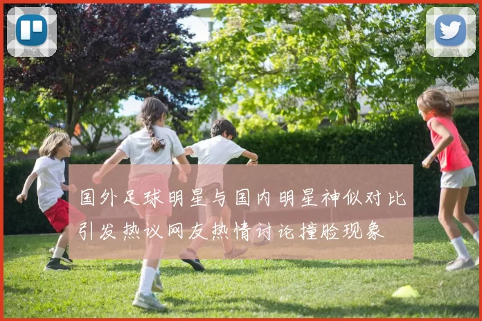 国外足球明星与国内明星神似对比引发热议网友热情讨论撞脸现象
