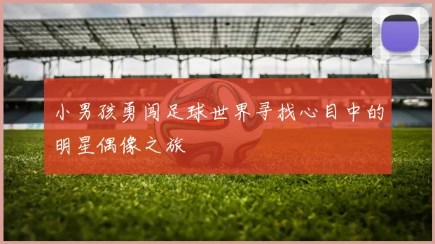 小男孩勇闯足球世界寻找心目中的明星偶像之旅