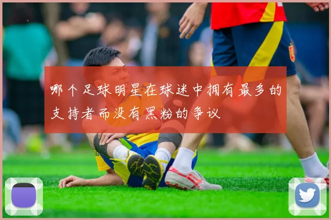 哪个足球明星在球迷中拥有最多的支持者而没有黑粉的争议