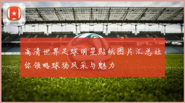 高清世界足球明星贴纸图片汇总让你领略球场风采与魅力